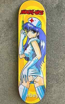 Hook ups JK Industries Nurse Cherry anime Skateboard deck Jeremy Klein rare