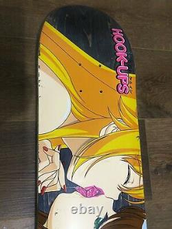 Hook ups skateboard kissing girls deck jeremy klein rare jk industries anime