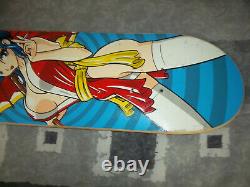 Hookups One Owner NOS Geisha Girl Skateboard Deck With Shop Price Tag Hook Ups