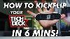How To Kickflip On A Tech Deck Easiest Way 2 0