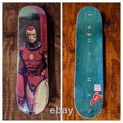 Ironman Skateboard Deck New Primitive 8.125 Bubble Wrapped for Shipping