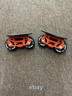 JMK RIDE Skate Red And Black Set of 2, used great condition