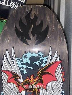 Jeff Grosso Black Label Angel Skateboard Deck