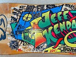 Jeff Kendall Santa Cruz Skateboard Deck Vintage From 1986 Extremely Rare