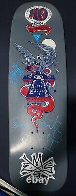 Jesse martinez dogtown x skater made Autographed 40th anniversary deck #63/100