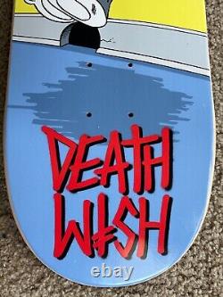 Julian Davidson Deathtoons Deathwish Skateboards 8.25 tom and jerry