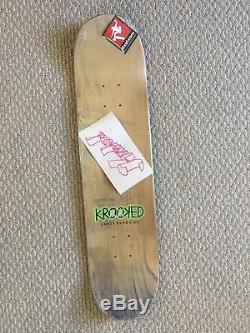 KAWS X KROOKED BENDY #254 Of 400 Mark Gonzales Skateboard Supreme RARE OOP! 2004