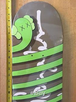KAWS X Real GREEN BENDY #50 Of 400 Mark Gonzales Skateboard Supreme Rare Art