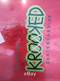 KAWS X Real GREEN BENDY #50 Of 400 Mark Gonzales Skateboard Supreme Rare Art