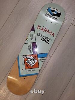 Karma Tsocheff NOS Consolidated Skateboards Deck. Early 2000s In Shrink Wrap