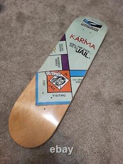 Karma Tsocheff NOS Consolidated Skateboards Deck. Early 2000s In Shrink Wrap
