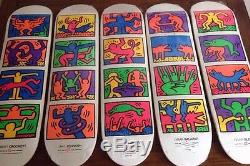 Keith Haring Alien Workshop Deck Skateboard Condo Murakami Kaws Hirst Supreme