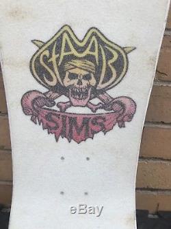 Kevin Staab 1987 Pirate! Grail Deck! Xtrme Rare Color Way! Vintage Og Goodness