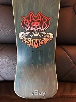 Kevin Staab Pirate Mini 80s Original Vintage Sims Skateboard Deck NOS