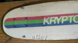 Kryptonics Vintage 30 X 8 Foam Core Skateboard Deck
