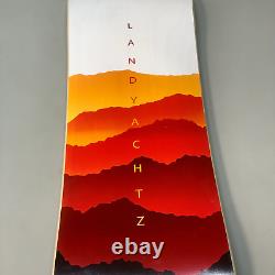 LANDYACHTZ Switch Blade 38 Faded Red/Orange Longboard Deck 38x9.5 (New Other)