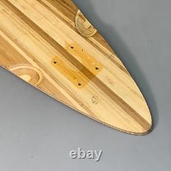 LAND YACHTZ Fiberglass Pinner Longboard Canadian Maple Deck 44x10 (New Other)