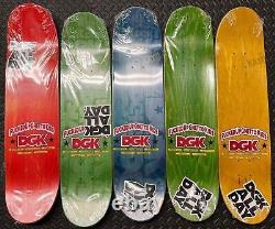 LOT 2 DGK series (10 decks) F'ed Up Ghetto Kids & SLTS skateboard decks