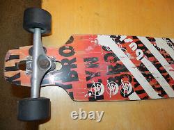 LOT x 2 Longboard Skateboards Bustin Brooklyn Used SEE PHOTOS FOR CONDITION