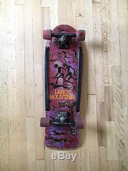 Lance Mountain Pink Powell Peralta Bones vintage 1980s skateboard deck complete