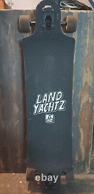 Land Yachtz Switchblade 40 Longboard Complete Used Lots Of Stickers