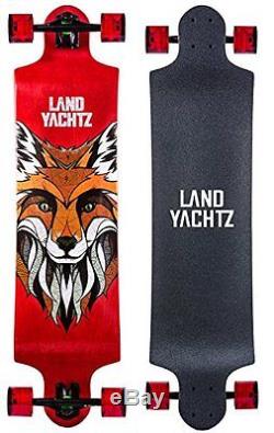 Landyachtz Switch 40 Longboard Complete Skateboard. Dropped deck freeriding