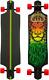 Lion God Rasta Drop Thru Cruzer Freeride Longboard Deck Complete 40