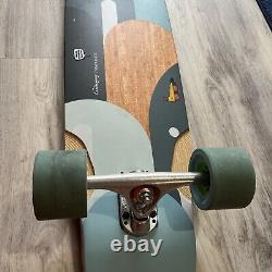 Loaded Boards MATA Hari Bamboo Longboard Skateboard Deck With Wheels