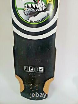 Longboard Deck RETIRED, Used Jet Skateboard Raptor X Warthogs 10 x 37.5