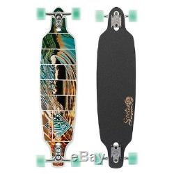 Longboard Skateboard Complete Deck Drop Through Freeride 36 Black By Sector 9