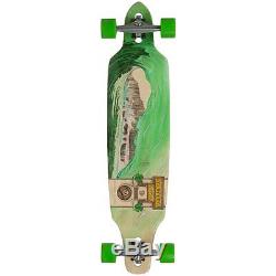 Longboard Skateboard Complete Downhill Drop Through Deck Sector 9 Green Bamboo