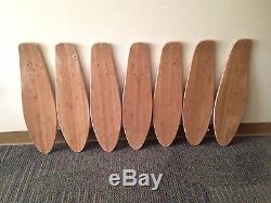 Longboard Skateboard Penny cruiser lot 7 bamboo decks