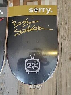 Lot Of 2 Flip Sorry 20th Anniversary Skateboard Decks Boulala Salbanzi Rare