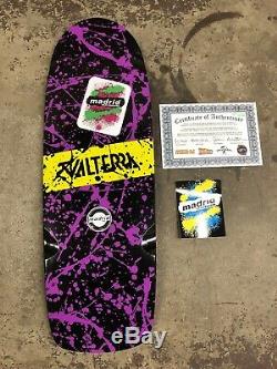 Madrid Valterra Back to the Future Marty McFly Scuff Old school skateboard Deck