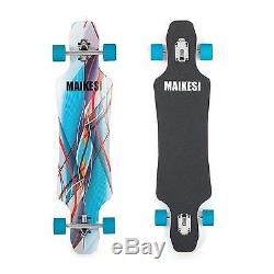 Maikesi Drop Through Longboard 39.5 Inch Maple Laminate Deck Skateboard MKAQ0301
