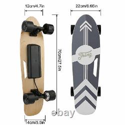Maple Deck Electric Skateboard Longboard Crusier with Remote Controller B