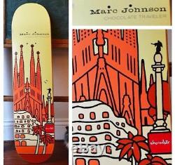 Marc Johnson Chocolate Skateboards Deck Evan hecox Barcelona