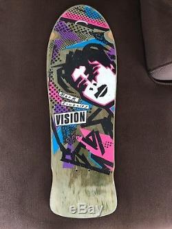 Mark Gonzales Original Vintage 80's Vision Skateboard Deck Never Skated