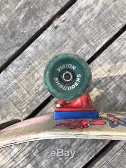 Mark Gonzales Vision Skateboards Vintage Skateboard Color My Friends In