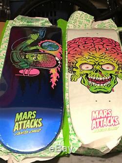Mars Attacks Santa Cruz Limited Edition Series Skateboard Decks Set of 7 FREE SH