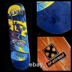 Matt Hensley Signed H-Steet StreetSwinger x Baron Autograph Skateboard 8.25 Deck