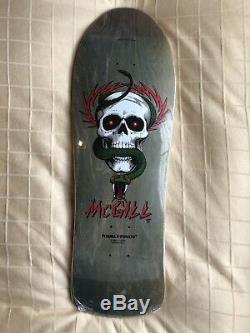 Mike McGill Skull and Snake Vintage NOS Skateboard Powell Peralta