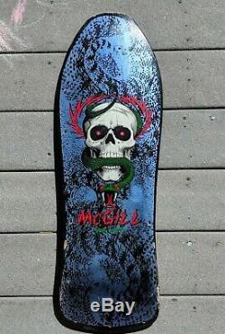 Mike Mcgill Skull and Snake NOS Vintage OG Powell Peralta Skateboard Deck