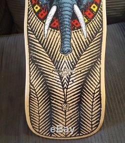 Mike Vallely Powell Peralta Skateboard Deck Natural 2006 Reissue Elephant