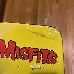 Misfits Coffin Skateboard Longboard 9.5 X 38.25 Crimson Ghost Fiend Rare Vtg