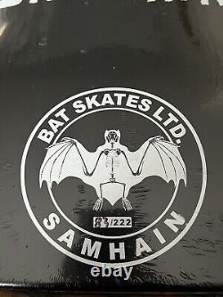 Misfits Samhain Danzig Skateboard Decks Bat Skates Ltd. Lot Brand New