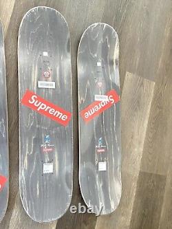 NEW Lot of 5 Supreme Skateboard Decks Smurfs Bowery Miles Davis SEALED