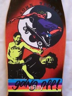 NOS 1987 Alva John Thomas Skateboard Deck Vintage
