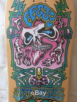 NOS 1989 Santa Cruz Jeff Hedges Skateboard Deck Vintage