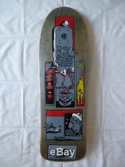 NOS 1990 SMA Jim Thiebaud Skateboard Deck Vintage Santa Monica Airlines